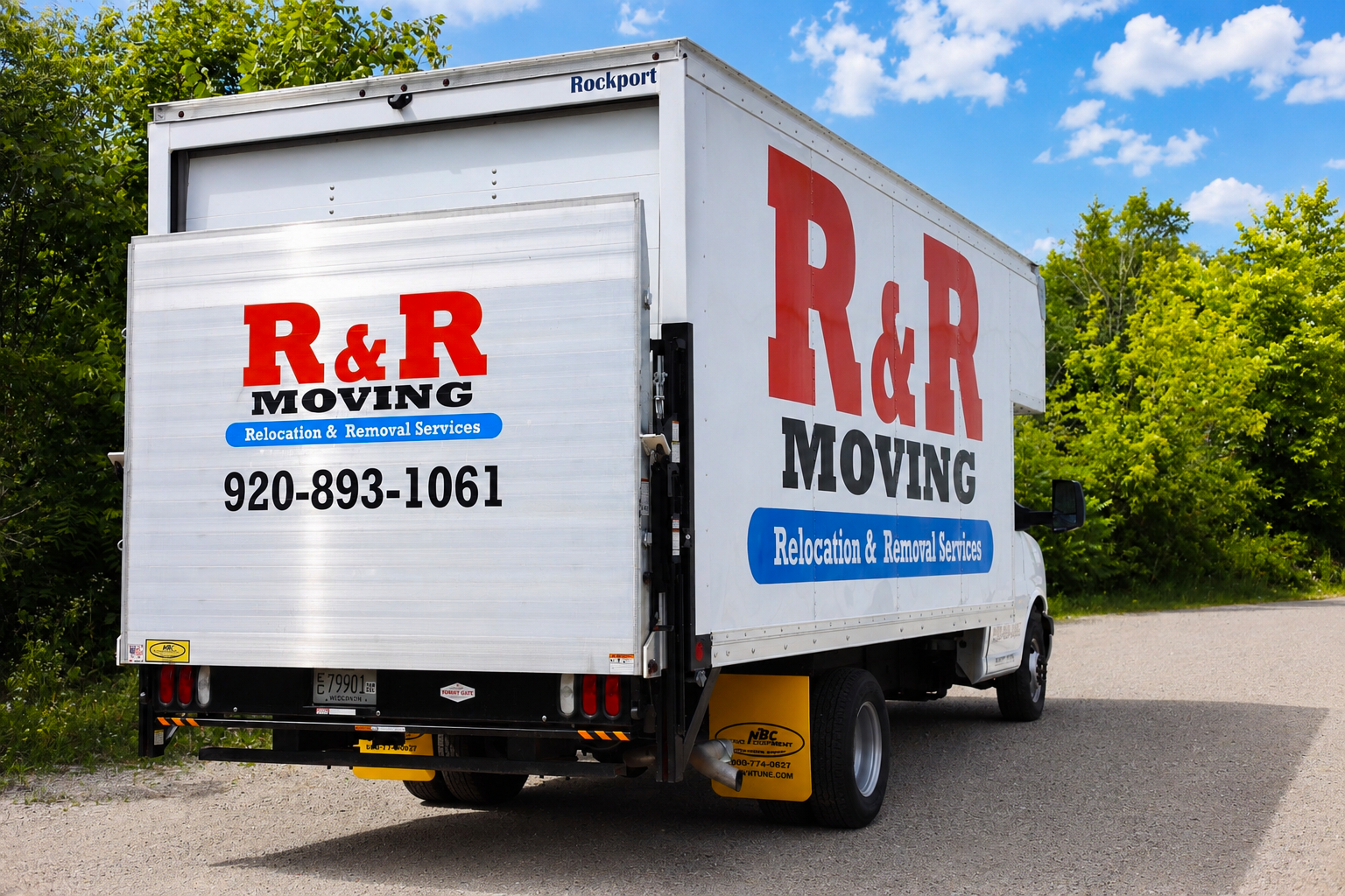 R&R Moving box truck