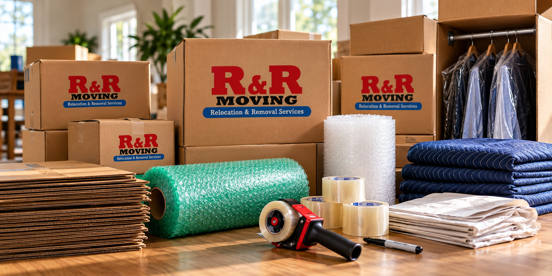 R&R Moving boxes and packing supplies